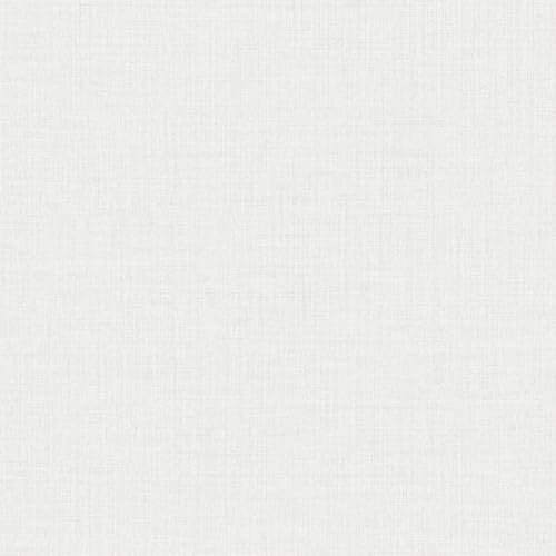 Grandeco Linen Textured Plain Wallpaper, Light Grey