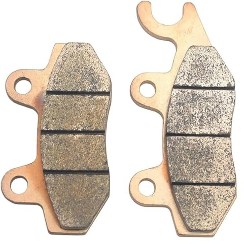 Pastillas Freno Juego Para Z125 Para Z250 SL Para Z300 Para Z400 2015-2021 Pastillas Freno Delanteras Traseras Cobre Sinterizado Motocicleta Para K&awasaki(1 pair Rear)