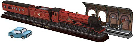 Revell 3D Puzzle 00303 I Harry Potter Hogwarts Express Set I 180 Pieces I 2 Hours Building Fun for Children and Adults I from 8 Years I Build The Scenes of Harry Potter Yourself Together