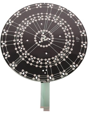 Kings Dart Dart Matrix Profi | Ersatzmatrix für elektronische Dartscheibe | Leicht austauschbar | Langlebiges Material | Schwarz | Passend Profi