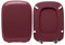 WC-Sitz Ideal Standard Conca wie Original, WC-Sitz aus Holz mit Polyesterharz beschichtet mit Scharnieren, WC-Sitz Made in Italy (Grano)