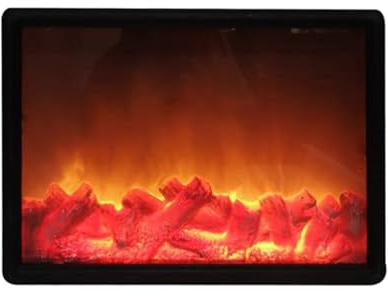 Mumusuki Lámparas de Llama LED, Luz de Chimenea Simulada, Batería Alimentada por USB para Mesa, Ventana, Decoración de Terraza (30 * 21 * 7.8CM)
