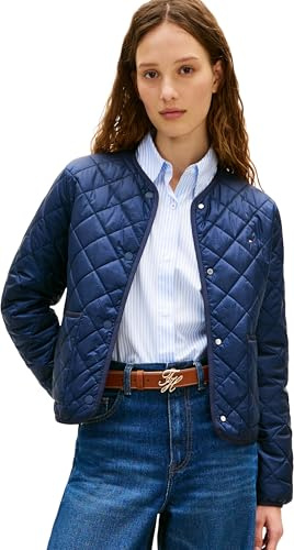 Tommy Hilfiger Lw Padded Reg Quilted Jacket Ww0ww47290 Chaqueta acolchada Mujer (Pack de 1)