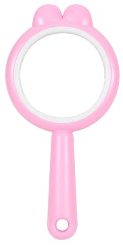Portable Handheld Magnifying Glass Shatterproof Reading Magnifier For Children Kids 60mm Magnifying Lens Handheld Reading Magnifier