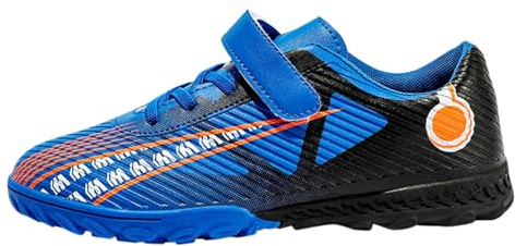 Fotbollsskor flickor pojkar – sportiga fotbollsskor, professionella atletiska träningsskor, barn, ventilerande fotbollsskor, unisex, hall, sportsko, halkfria sneakers för inomhus, utomhus