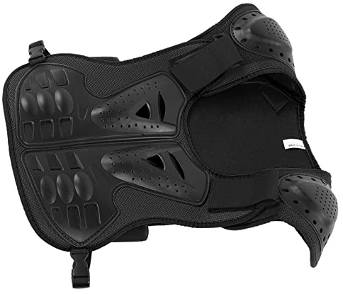 Generic Protector de Pecho para Niños, con Chaleco Reflectante, Chaqueta Ajustable para Montar a Caballo, Andar en Monopatín, Esquiar (L)