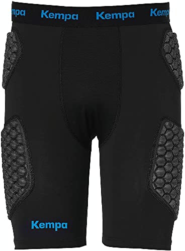 Kempa Protection: Shorts de protection rembourrés pour hommes, sous-short pour handball, volleyball et plus - Noir
