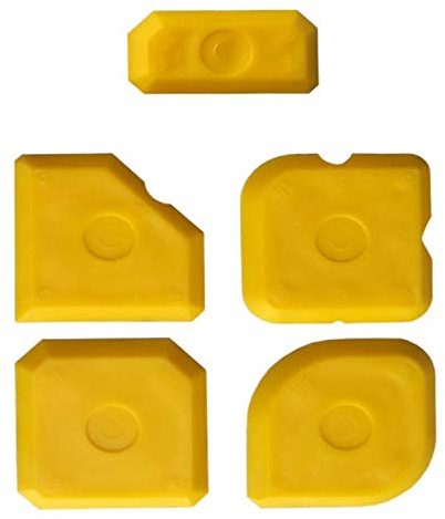 ACAMPTAR 5 StÜCk Schaber Werkzeug Kit Verfugung Set Glättende Glätte Spachtel Entferner Silikon Glenk Glenk FÜLler Glättung Spatel