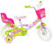 Denver Bike Babys (Mädchen) 21136 12 Zoll PINK Bloom 2195, Lila, Grün