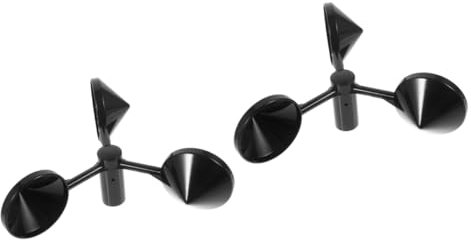 BESPORTBLE 2st Anemometer-windbecher Werkzeug Zur Windmessung Windsensor Windmesssensor Windmessbecher Anemometer Windbecher Windgeschwindigkeitsmesser Windschalensensor Abs Luft Windmesser