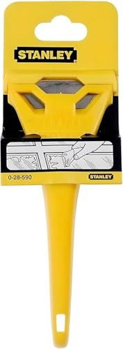 ASA® Stanley Grattoir de fenêtre DIY – pour verre, peinture, affiche – Enlève les résidus – 178 mm