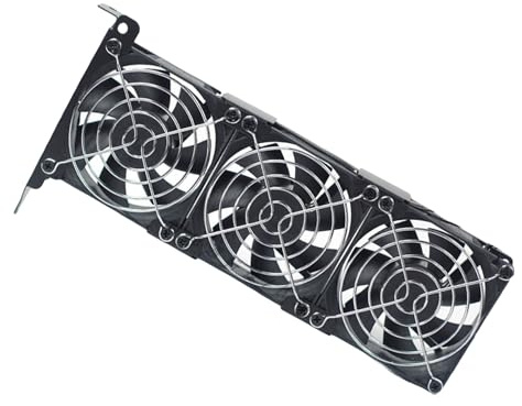 Xuancai Ventilateur VGA haute performance pour carte graphique avec ventilateur de refroidissement de 90 mm/80 mm pour un meilleur contrôle de la température
