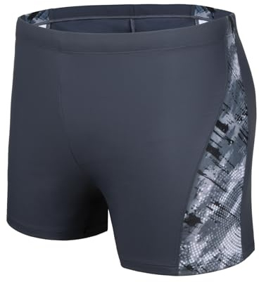 WHCREAT Bañador Hombre Natación Secado Rápido Bañadores Boxer con Cordón