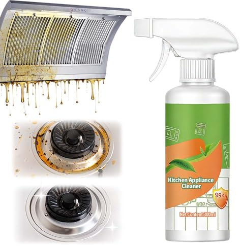 Multifunktionaler Kraftreiniger für die Küche, 2026 Neuest fettlöser zum Entfernen von Fett und Verkrustungen in der Küche, Multifunktionales Reinigerspray für Haushalt & Kücher (1, 300ML)