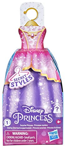Disney Prinzessin Styling Überraschungsprinzessin Serie 2, Mini Modepuppe mit Outfit, Überraschungspielzeug für Mädchen ab 4 Jahren