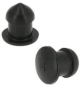 Set: 2x Gummistopfen für Kettenkasten - für Simson S51, S53, S70, S83, Schwalbe KR51, SR4