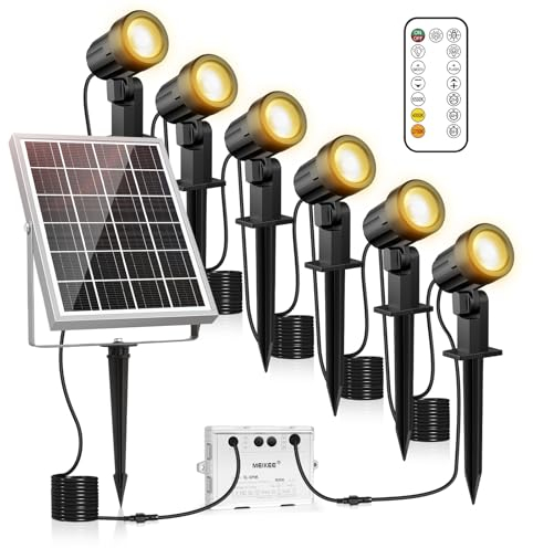MEIKEE Solar Strahler mit Erdspieß 6 in 1