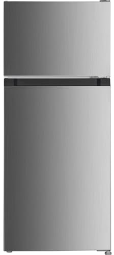 PKM GK126EIX Kühl- Gefrierkombination | Freistehend | 117 Liter Nutzinhalt | 4 Sterne Gefrierfach | Inox Design | Wechselbarer Türanschlag | 40 dB | 48 cm Breite