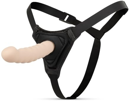Easytoys Fetish - Godemiché ceinture avec harnais