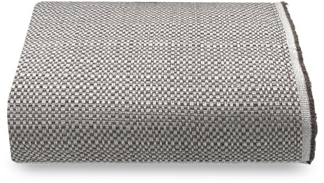 various-Colcha Multiusos para Sofá y Cama,Manta Foulard,Plaid de Práctica de Algodón-Poliéster,Cubresofá Cubrecama 230 x 290 cm,Color Visón