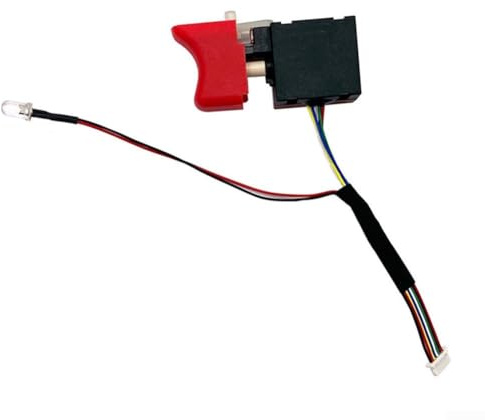 Kit di ricambio completo motore brushless, scheda di controllo e interruttore per trapano Dayi (C)