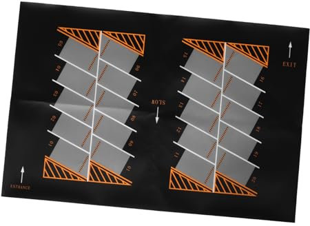 Vaguelly Tappeto Da Gioco Per Ragazzo Mappa Parcheggio Simulata Pieghevole Tappetino Giocattolo Educativo Per Auto Con Strade e Aree Parcheggio Per Divertirsi