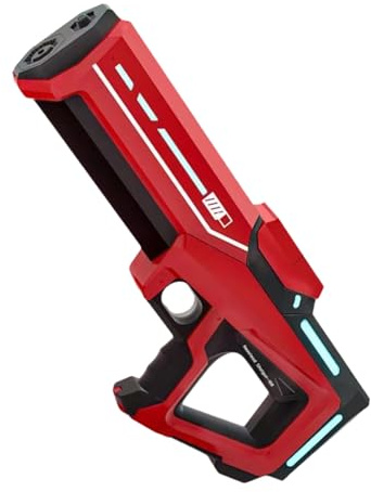 mophrati Pistolet à Eau électrique étanche et Rechargeable, réaliste et à Fort rendement, Pistolet Eau Automatique Puissant, Jouet