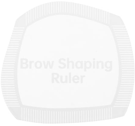 Gogogmee Pochoir à Sourcils Réutilisable en Plastique – Guide Rapide pour Dessiner et Mesurer les Sourcils – Gabarit Précis pour Mise du Visage – Accessoire Maquillage Compact de Voyage