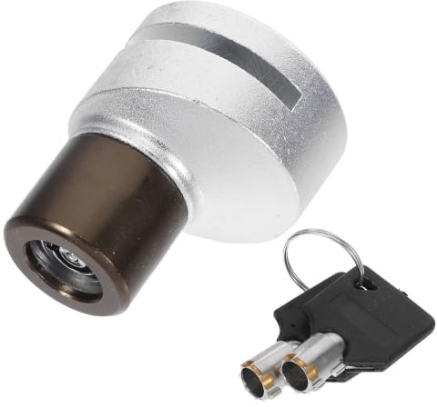 Motorcycle Disc Brake Lock Aluminium Alloy Anti Theft Lock for Scooter | Outdoor Parking Use, Portable Locking Mechanism, Universal Compatibility