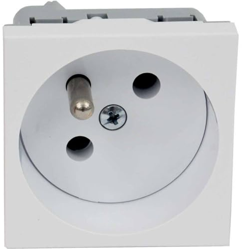 KOPOS QP 45 x 45_HB Insert d'appareil 1 prise (L x l) 45 mm x 45 mm 1 pièce. Blanc