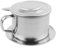 Kaffeefilter, vietnamesischer Kaffeefilter, Edelstahl, vietnamesischer Kaffeebereiter, Einzel-Servierbecher für Büro, Zuhause, Reisen