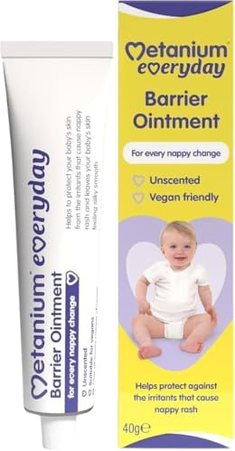 Metanium Everyday Barrier Ointment 40g – Fragrance-Free, Lanolin-Free, Suitable from Birth, Vegan-Friendly, Gentle Protection Against Nappy Rash, Ideal for Daily Use | SterlingSquare
