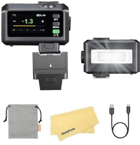 GODOX iT30 Pro F iT30ProF Flash con Elevador de Zapata TR-F TTL para Fujifilm,2.4G TTL 1/8000 HSS,560 Flashes a Máxima Potencia,Recarga de 1.5 s,Batería de Iones de Litio de 7.4V/900mAh (Negro)