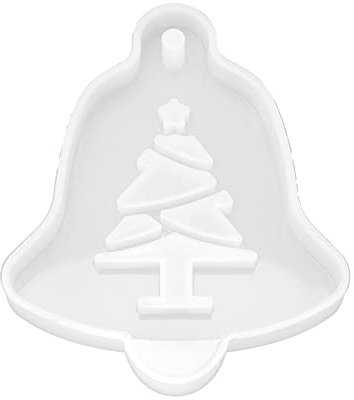 Chrees Jul Silikonform för Harts, Mini Tree Pendant Craft (Julgransform 02)