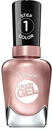 Sally Hansen Miracle Gel, Out Of This Pearl, Gel-Like Nail Polish, NO UV Light Required, Chip-Resistant, Long Lasting - Up to 8 days, Easy to Use, Salon Quality Results, Vegan Formula, 14.7ml