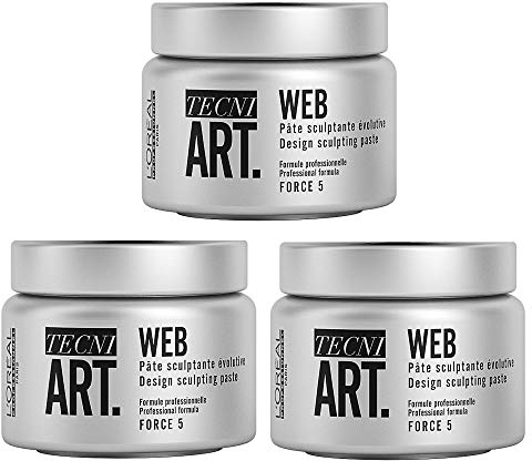 3er Starker Halt Loreal Tecni Art Web Paste 150 ml