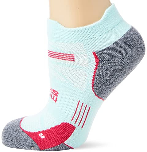 Hilly, Med Cushioning, Aquamarine/Grey Marl, M