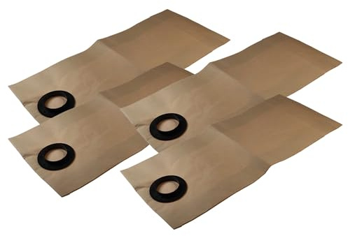 vhbw 20x Sacs filtrants remplacement pour Festool FIS-SR 12/14, 483142 pour dispositif d'aspiration - papier, 33,8cm x 83,4cm, couleur sable
