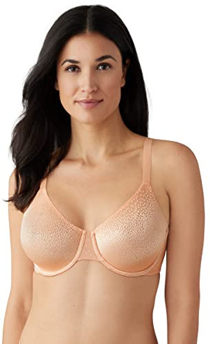 Wacoal Women's Back Appeal Underwire Bra, Almost Apricot, 38C