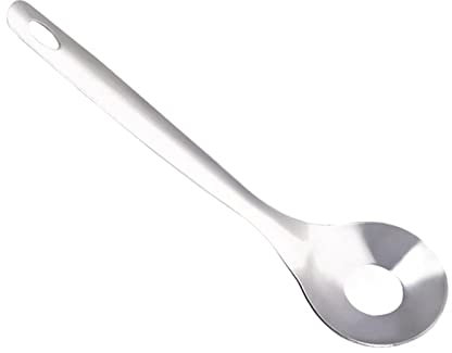 ARTIBY Polpetta al Cucchiaio con Buco,Macchina per polpette in Acciaio Inossidabile - Cucchiaio Antiaderente per polpette con Manico Lungo per Salsiccia, Pollo, Cake Pop, pastella per Biscotti