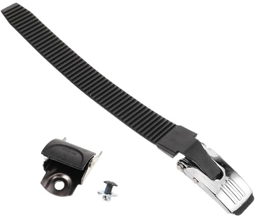 KALLORY Juego de Correas Hebilla de Fijación para Patines en Línea Accesorio de PVC y TPR Tornillos Previene los Patines se Caigan Repuesto