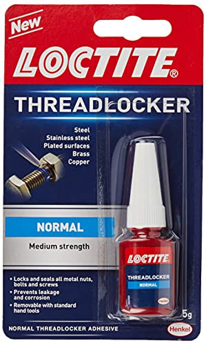 Loctite Threadlocker, Locks & Seals All Metal Nuts, Balls & Screws, Prevents Leakage & Corrosion, 1 x 5g