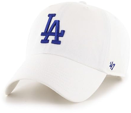 47 Brand Relaxed Fit Cap - CLEANUP Los Angeles Dodgers White