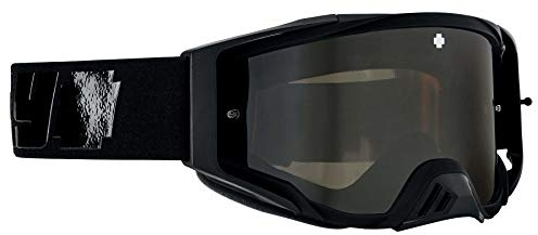 Spy Optics Foundation Schutzbrille für Motocross MX BMX MTB Downhill (Rahmenfarbe: Reverb Onyx – Linsenfarbe: HD Smoke mit schwarzem Spectra Spiegel + HD Clear)