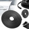 10M Car Door Edge Protector, U Shape Car Door Protectors Edge Guards, Rubber Edging Trim, Anti-Scratch, Anti-Collision, Noise Isolation, Car Door Seal for Most Cars (Black)