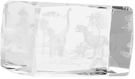 MUSISALY Einzigartiges Dinosaurier-Ornament Kristall-Ornament Schreibtisch-Dekoration für Jungen- und Mädchenzimmer Wohnraum
