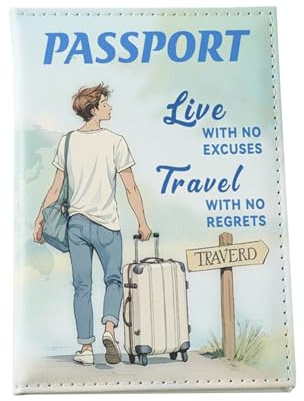 Housse Passeport Étui Passeport Cuir PU
