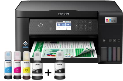 Epson EcoTank L6260 Tintenstrahldrucker Scanner Kopierer, 375 x 347 x 187 mm