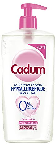 Cadum Gel corps et cheveux Hypoallergénique Sans Sulfate 750ml