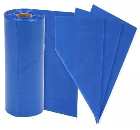 Icing Piping Bags Disposable Blue 21 Sticky Cake Pastry Decorating Bags for Chocolates Cookies Desserts by Tezraftaar® (10)